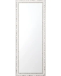 Vægspejl MAULEON 50 cm 130 cm Cremehvid