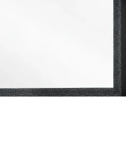 Vægspejl MORLAIX 60 cm 90 cm Sort
