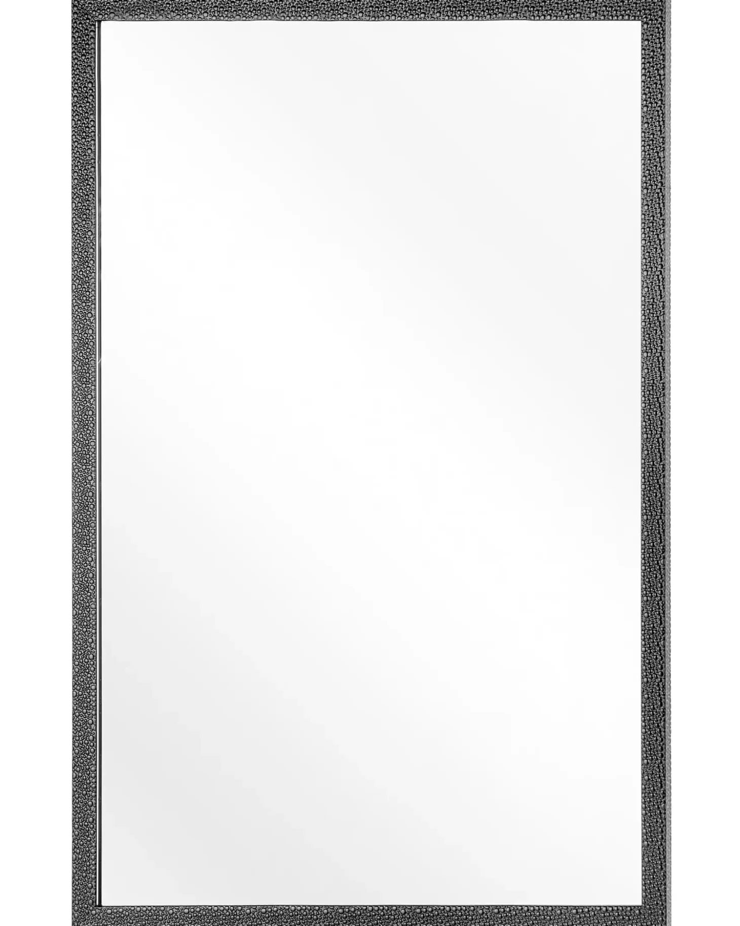 Vægspejl MORLAIX 60 cm 90 cm Sort