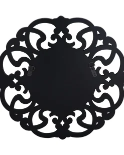 Vægspejl MORNAIX 70 cm 70 cm Sølv