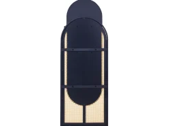 Vægspejl NEVERS 53 cm 143 cm PE-rattan Naturlig