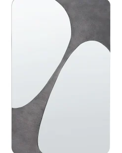 Vægspejl ORMES 70 cm 110 cm Grå