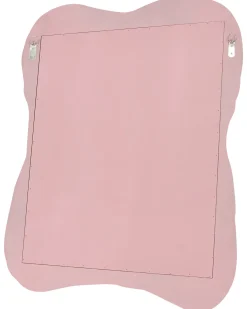 Vægspejl PENCRAN 60 cm 80 cm Lyserød