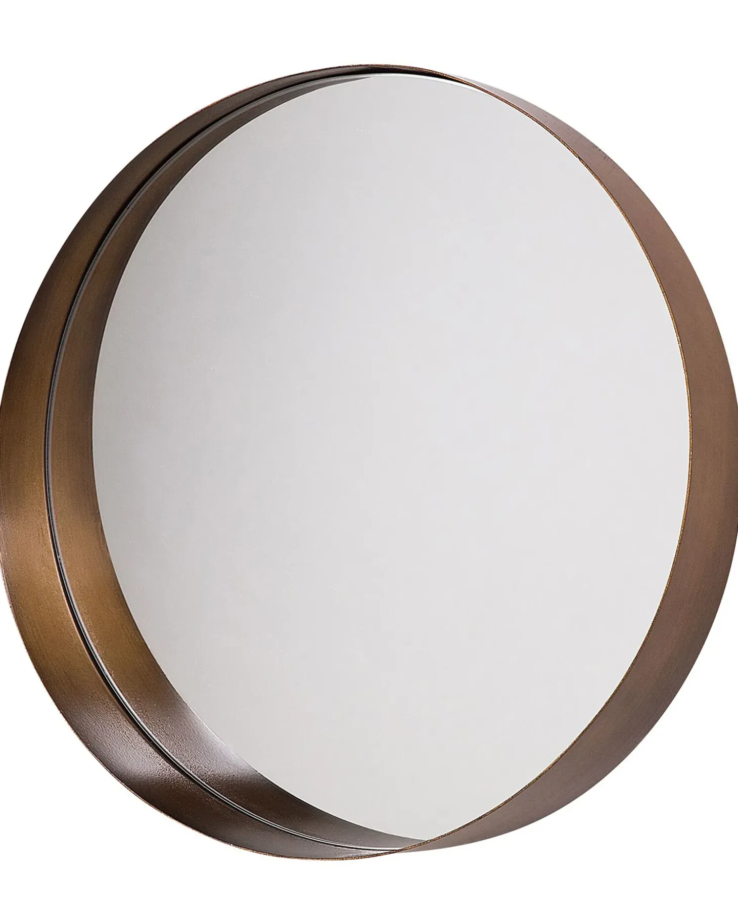 Vægspejl PINEY 40 cm 40 cm Metal Kobber