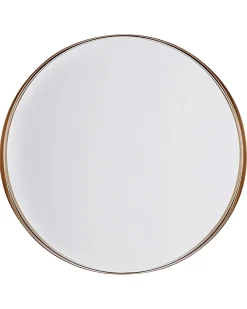 Vægspejl PINEY 40 cm 40 cm Metal Kobber