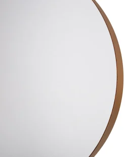 Vægspejl PINEY 40 cm 40 cm Metal Kobber