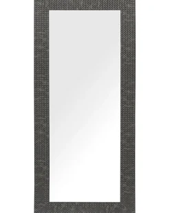 Vægspejl PLAISIR 50 cm 130 cm Sort