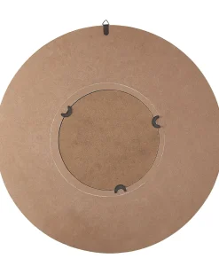 Vægspejl POMARO 60 cm 60 cm Ædelgran Lysebrun
