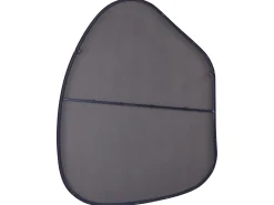 Vægspejl PUTEAUX 70 cm 92 cm Metal Sort