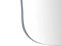 Vægspejl PUTEAUX 70 cm 92 cm Metal Sort