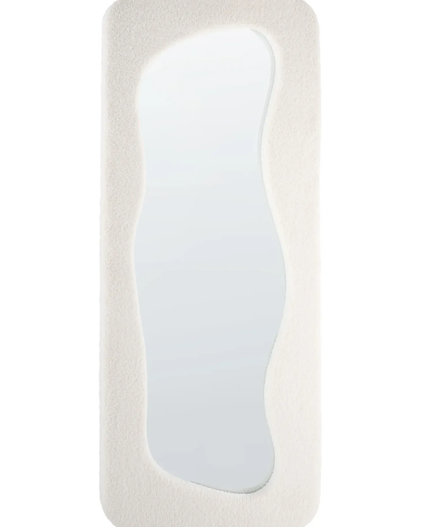Vægspejl QUIMPER 70 cm 170 cm Cremehvid