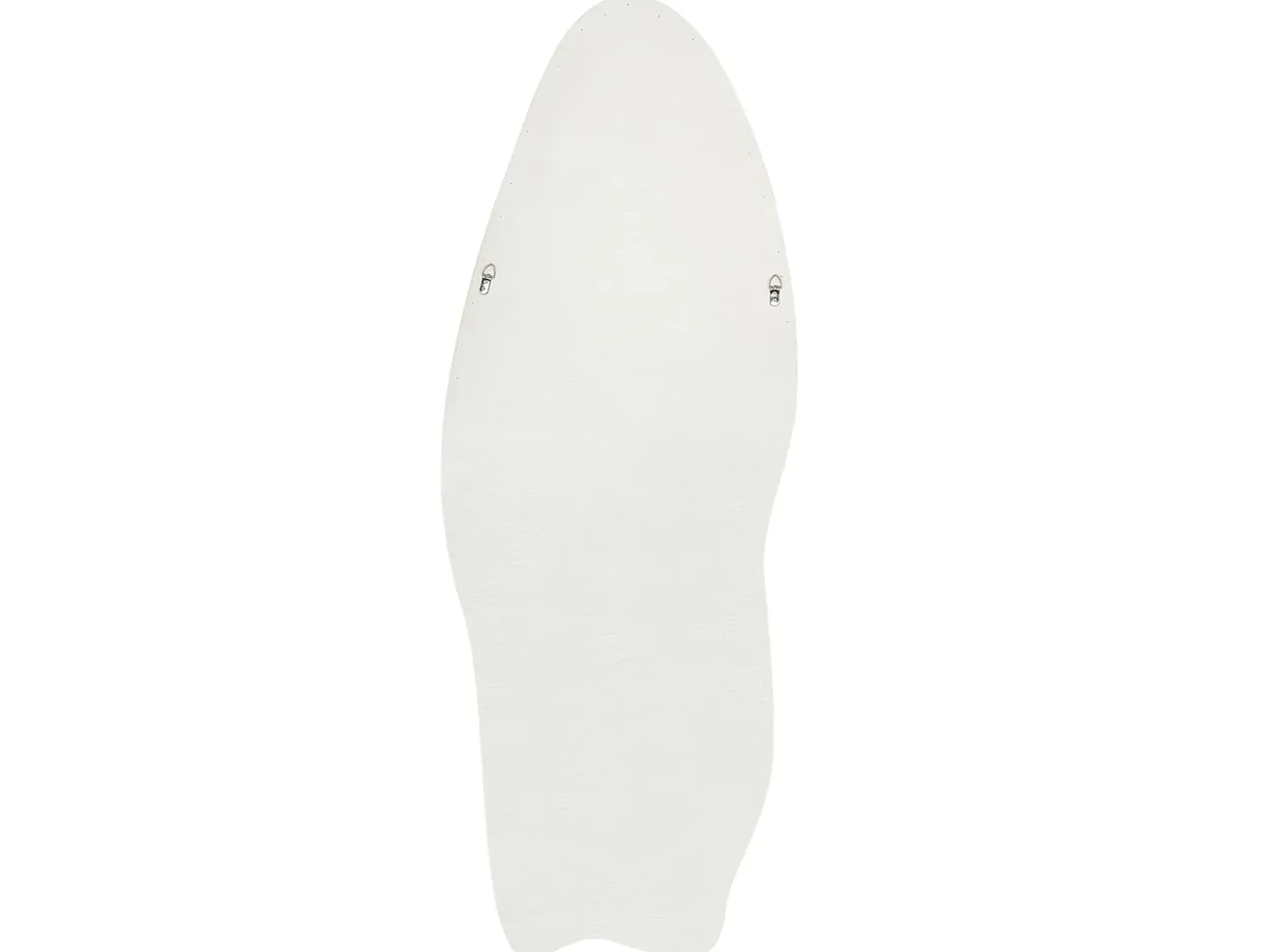 Vægspejl REIGNY 57 cm 160 cm Velour Hvid