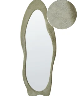 Vægspejl REIGNY 57 cm 160 cm Velour Olivengrøn