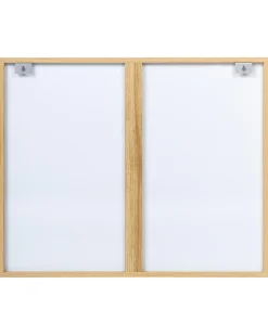Vægspejl ROSELL 80 cm 65 cm Lysebrun