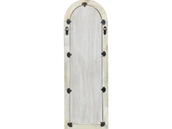 Vægspejl SARRY 31 cm 91 cm Mangotræ Hvid