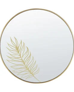 Vægspejl SAUVIE 57 cm 57 cm Guld
