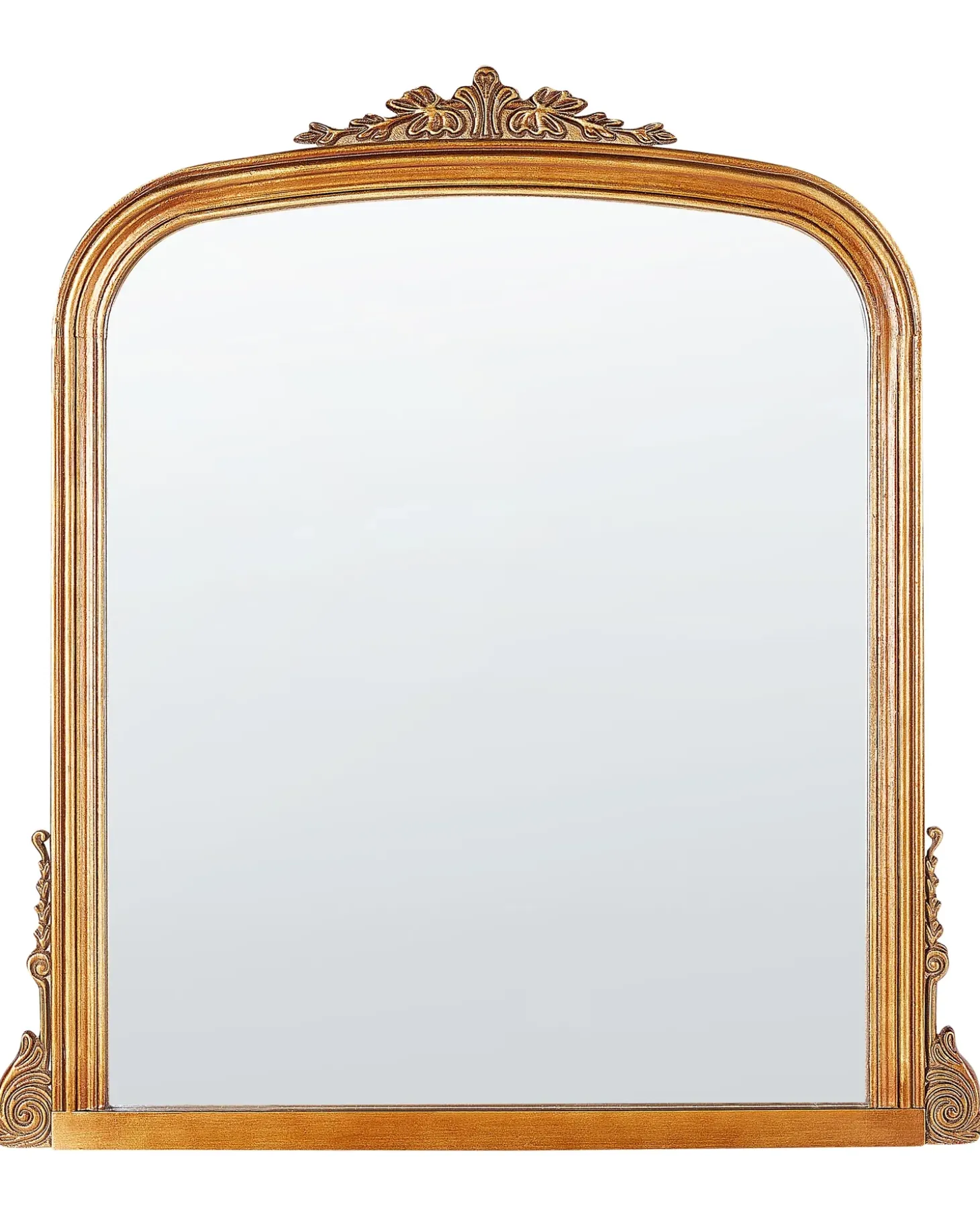 Vægspejl SUSSEY 75 cm 78 cm Guld