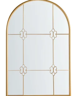 Vægspejl THULAY 65 cm 99 cm Guld