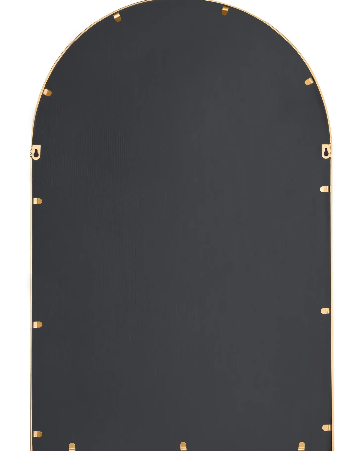 Vægspejl THULAY 65 cm 99 cm Guld