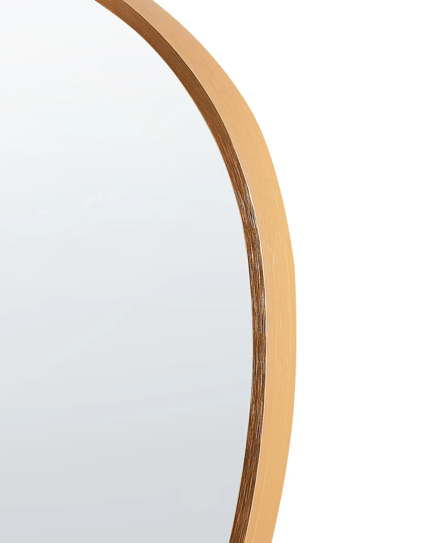 Vægspejl VERNAIS 60 cm 110 cm Metal Guld