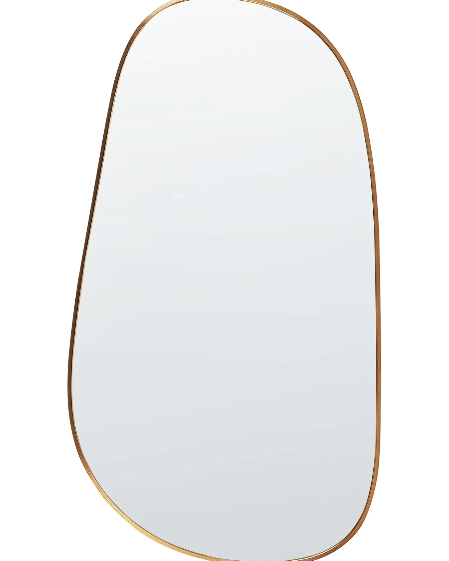 Vægspejl VERNAIS 60 cm 110 cm Metal Guld