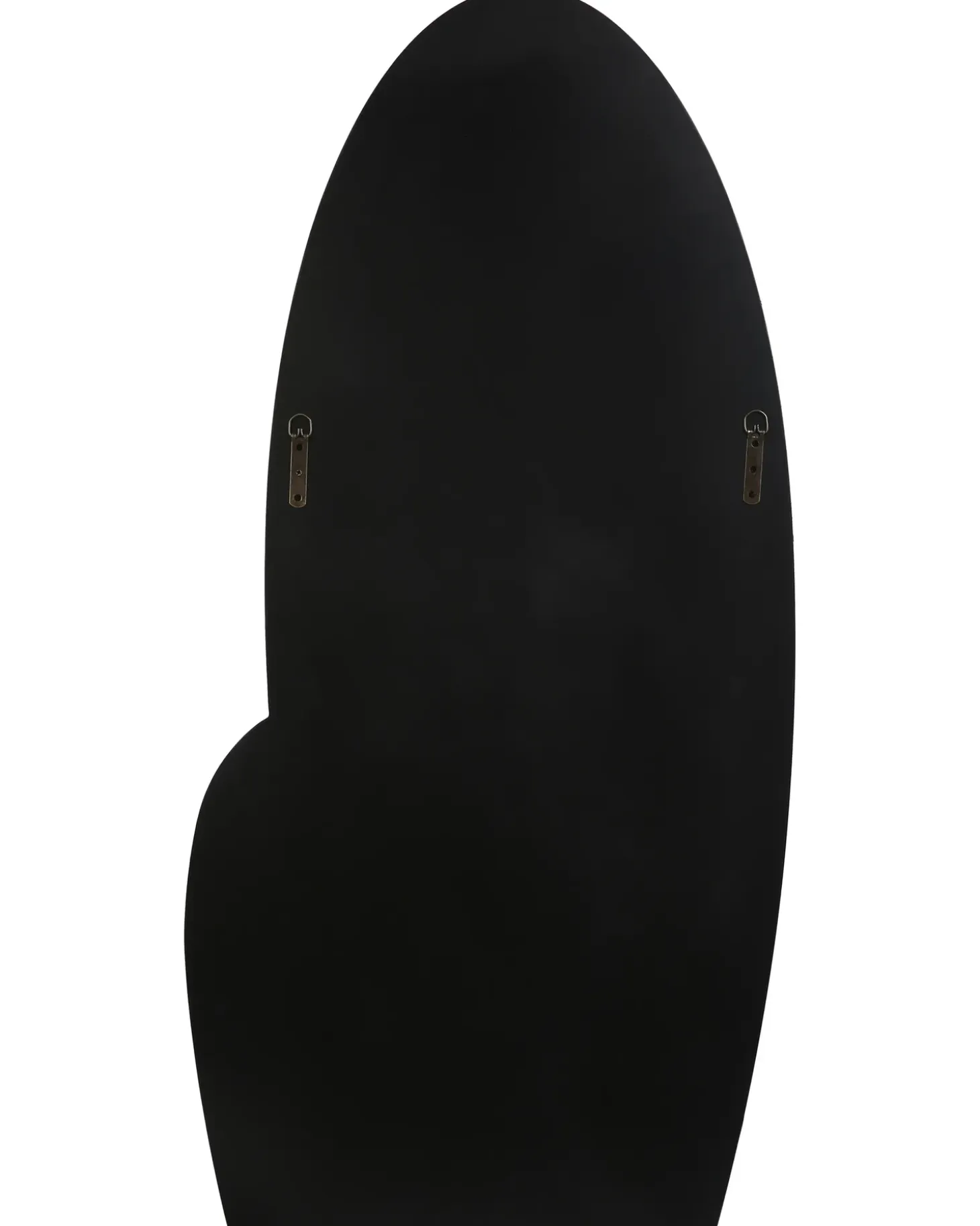 Vægspejl VIERZON 58 cm 120 cm Sort