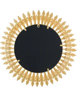 Vægspejl VOREY 60 cm 60 cm Metal Guld