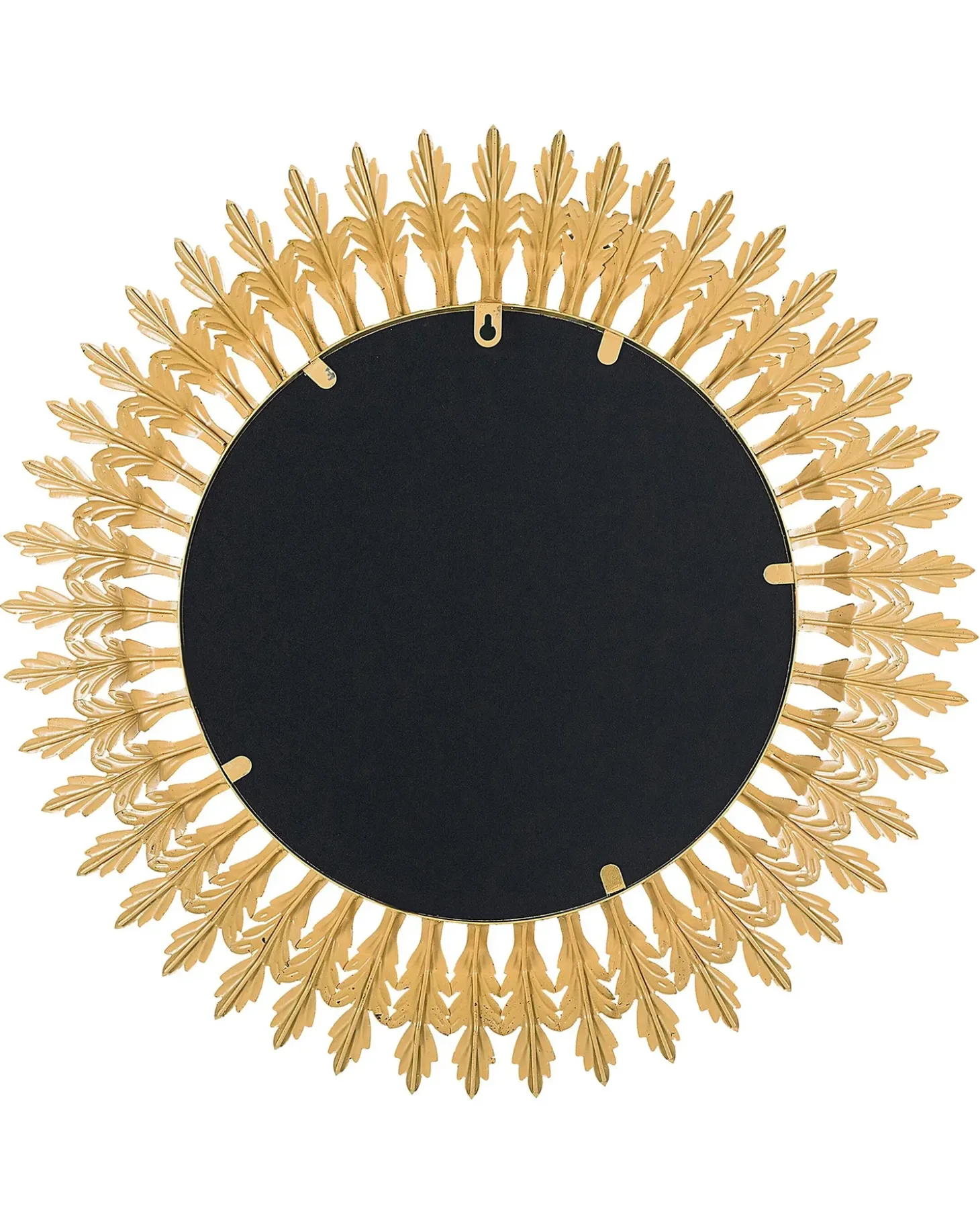 Vægspejl VOREY 60 cm 60 cm Metal Guld