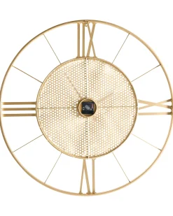 Vægur BLAMERE 80 cm Metal Guld