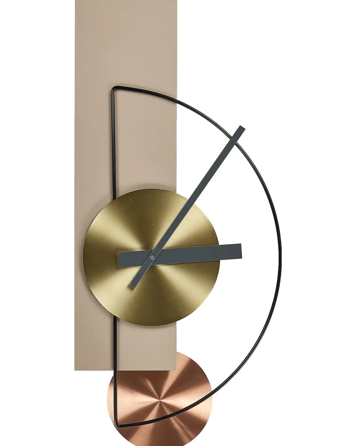 Vægur CEVINS 31 cm Metal Beige