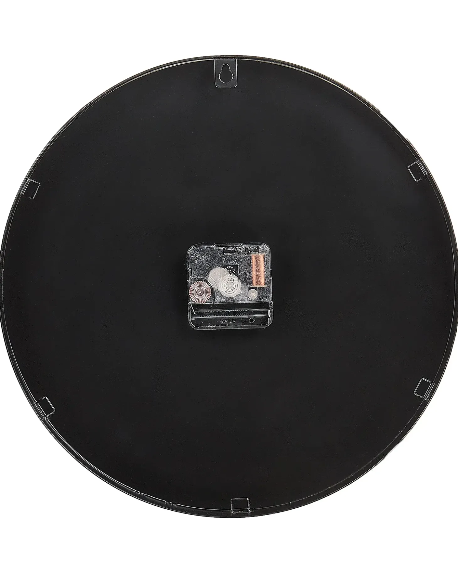 Vægur CLUSES 30 cm Metal Sort