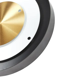Vægur CLUSES 30 cm Metal Sort