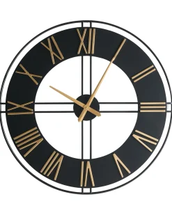 Vægur PERIGNY 80 cm Metal Sort
