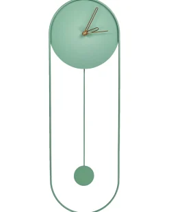 Vægur SALVAN 20 cm Metal Lysegrøn