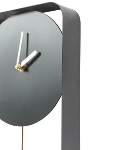 Vægur SERVOZ 21 cm Metal Sort