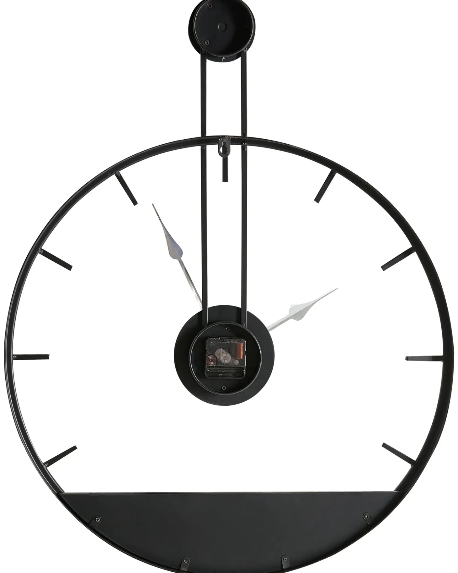 Vægur TAUGON 60 cm Metal Sort