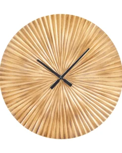 Vægur VAIGAI 59 cm Metal Guld
