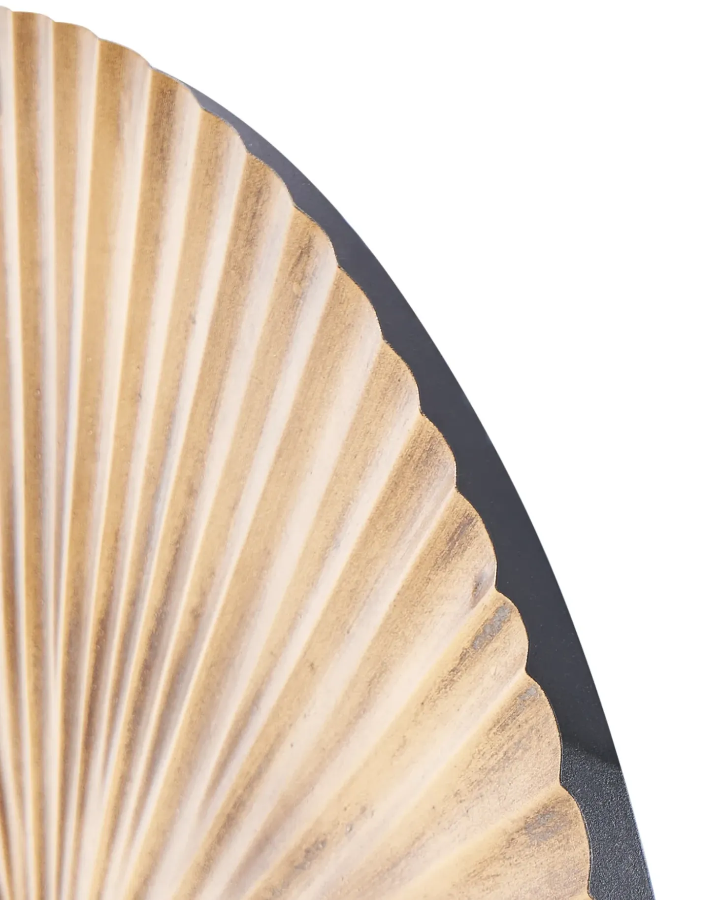 Vægur VAIGAI 59 cm Metal Guld
