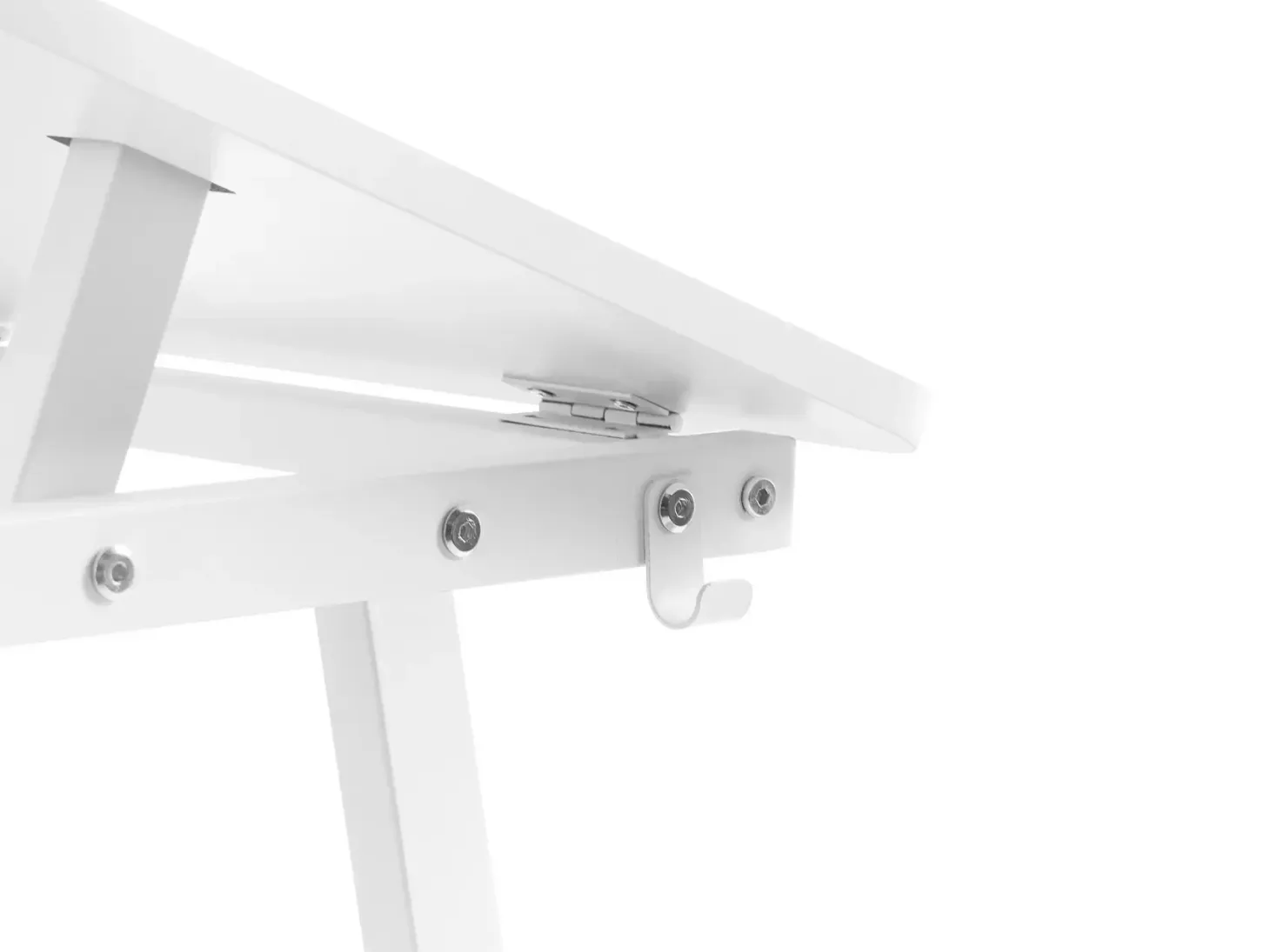 Vipbar tegnebord ALAND Hvid 80 cm 62 cm