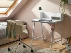 Vipbar tegnebord ALAND Hvid 80 cm 62 cm