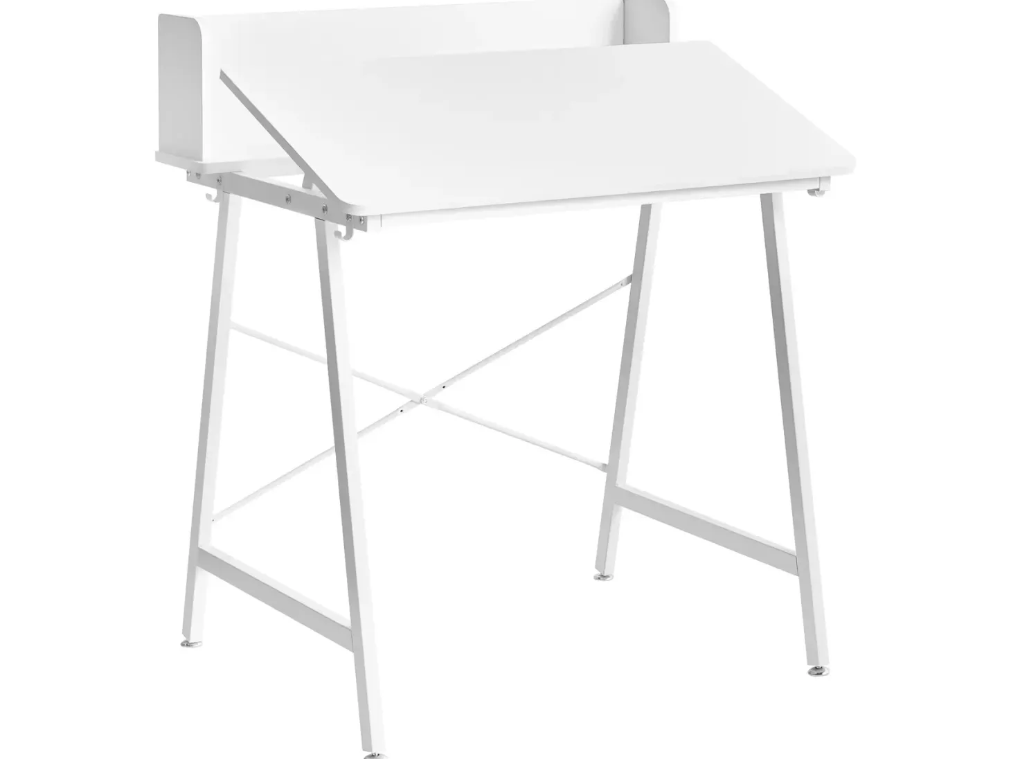 Vipbar tegnebord ALAND Hvid 80 cm 62 cm