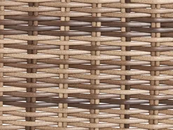 VITTORIA XL 5 personers Loungesæt med bord Olivengrøn PE-rattan