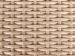 XXL 8 personers Loungesæt med bord Højrevendt Sand Beige PE-rattan